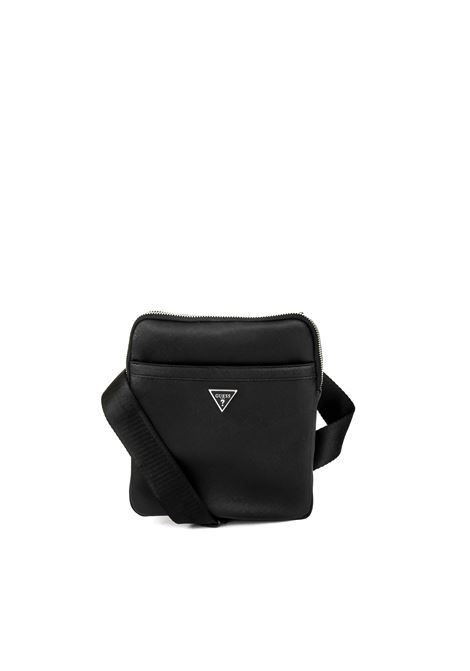 Black milano crossbody bag GUESS | HMECSA P3123MILANO-BLACK